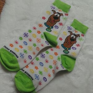 Vintage 1998 Hanna Barbera Scooby Doo Women's Socks